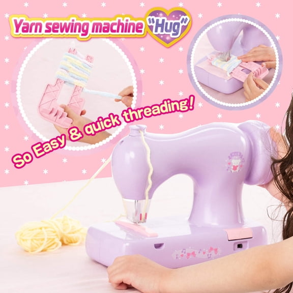 Yarn Sewing Machine “Hug” for Easy Craft & Embroidery - AXE YAMAZAKI