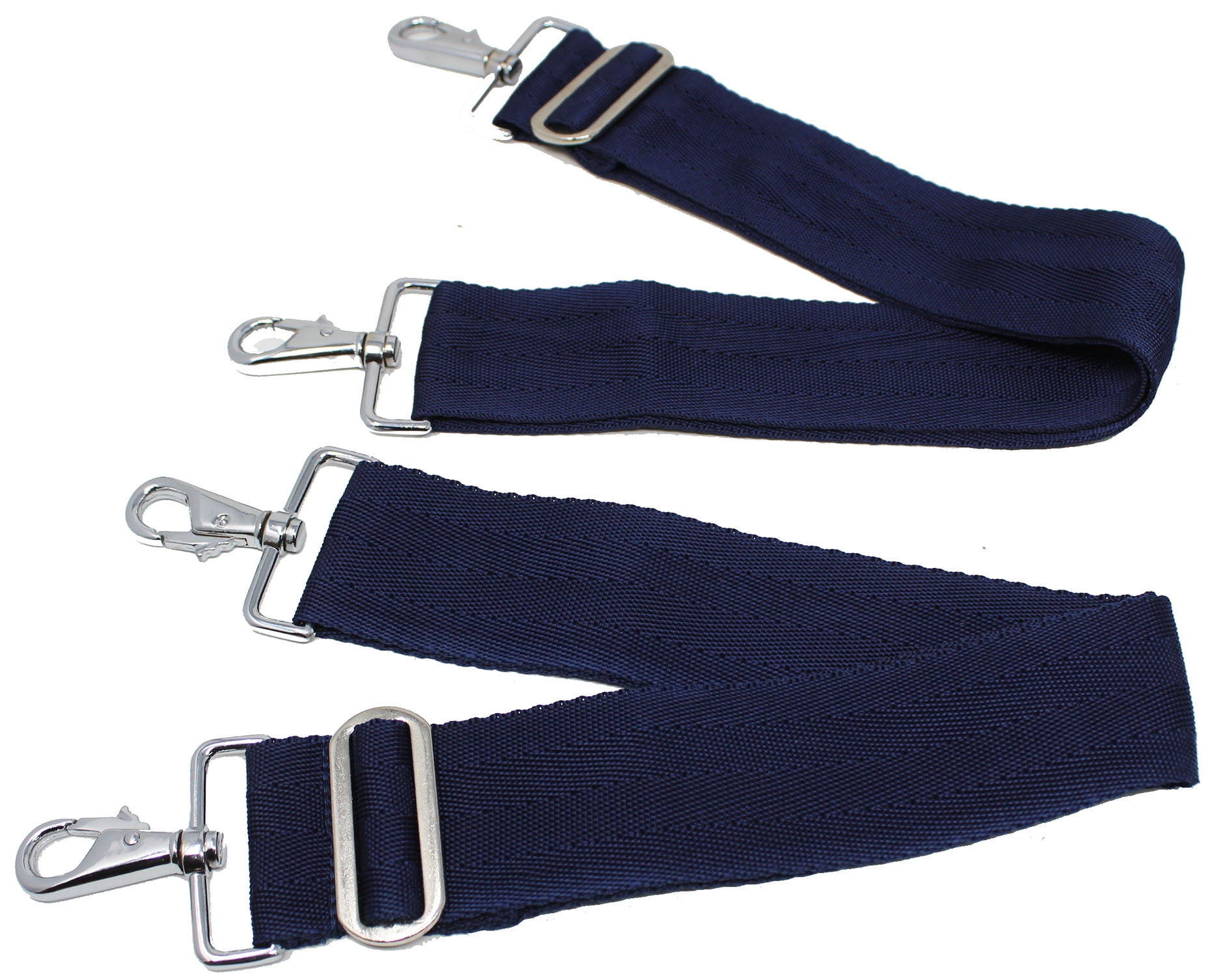 2" Horse Blanket Replacement Adjustable Surcingles Straps w/ Snaps Navy
