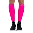 thumbnail image 1 of Zensah Manchons de Compression pour Pattes de Course - Attelle de Tibia Manchon de Compression pour Mollets Hommes et Femmes (Rose Néon Petit/moyen), 1 of 4