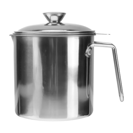 

1 Pc 1.8 L Household Storage Cup Rust-proof Oil Strainer Storage Container