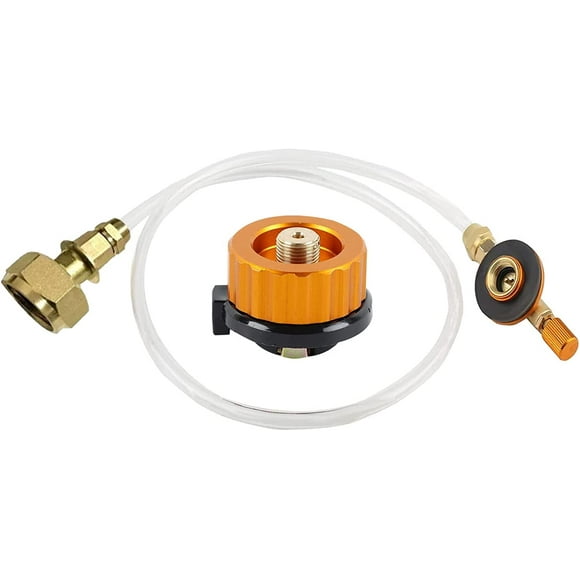 Outdoor Gas Stove - Propane Adapter Replacement Hose - Propane Cylinder Adapter - Camping Gas Adapter
