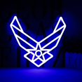 thumbnail image 1 of Letrero decorativo WittyRHE Air Force Neon Light 36x33 cm USB, 1 of 7
