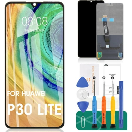 for Huawei P30 Lite Screen Replacement for Huawei P30 Lite LCD for Huawei P30 Lite Display for MAR-LX1M, MAR-AL00 Digitizer Touch Screen Assembly Repair Part
