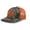 Breakup Camo/Orange/Breakup Camo, variant on Heritage Pride Pheasant Duck and Deer Hunting Wildlife Outdoors Mens Embroidered Mesh Back Trucker Hat, Loden/Black