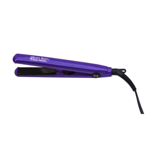 Hair Treats Moda Bam Bam Titanium Mini Flat Iron 445F Purple