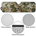 thumbnail image 6 of Uorisanigo Windshield Sun Shade for Jeep Wrangler JL JLU 2018-2025 & Jeep Gladiator(JT) 2020-2025-Blocks UV Rays Camo Hunting Deer Sun Visor, Car Window Sunshade Keep Your Vehicle Cool, 6 of 7