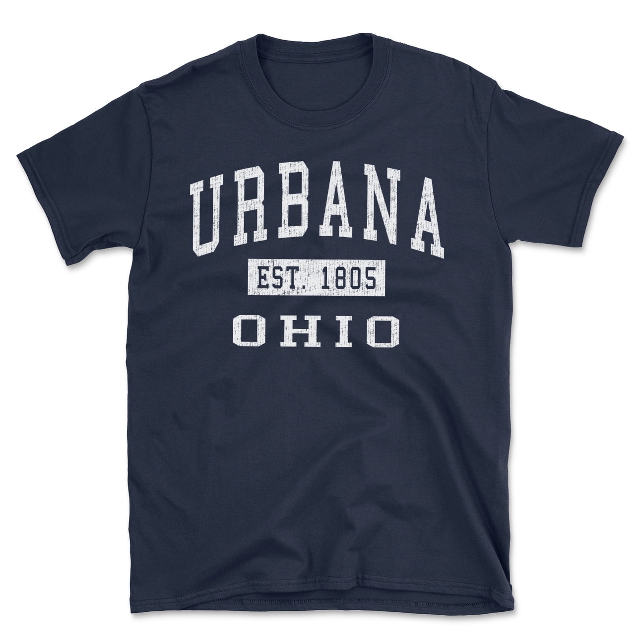 Urbana Ohio Classic Established Men's Cotton TShirt