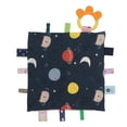 thumbnail image 2 of Infant Saliva Towel, Baby Comfort Saliva Towel Soft Velvet Visual Development Silicone Teether Cute Patterns  for Daily Use Outer Space,Sail Boat,Ice Cream,Snowflake, 2 of 7