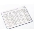 thumbnail image 2 of Functional And Stainless Steel Fridge Magnet: Your Go To Unit Conversion Chart For Daily Household Needs, 2 of 6