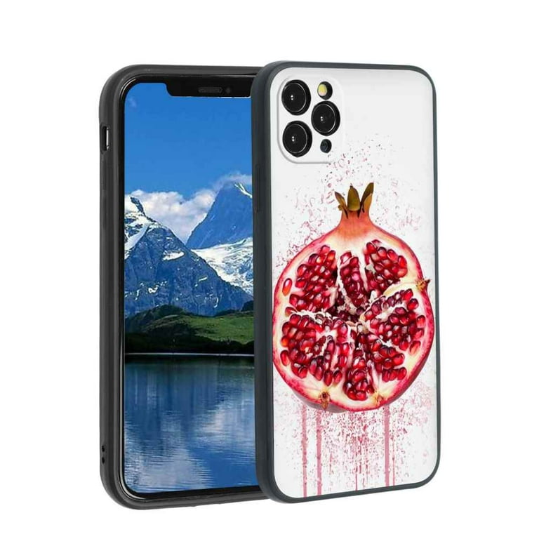 Compatible with iPhone 11 Pro Phone Case, pomegranate-fruits-511 Case  Silicone Protective for Teen Girl Boy Case for iPhone 11 Pro - Walmart.com