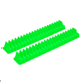 thumbnail image 3 of Ernst Mfg. 40 Tool Magnetic Modular Wrench Pro - Green, 3 of 9