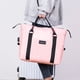 thumbnail image 1 of Bolsa de viaje extensible con manga de trolebús y bolsillo húmedo - Bolsa de mano para mujer de 43x35x15cm - Rosa, azul, negro, gris, 1 of 9