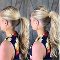 thumbnail image 2 of Pony Popper Hair Clip - Tool for a Full, Thick Ponytail 鈥?For All Hair Types - Clear, 2 of 5