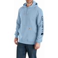 thumbnail image 2 of Carhartt Mens Loose Fit Midweight Logo Sleeve Graphic Sweatshirt, 2 of 6