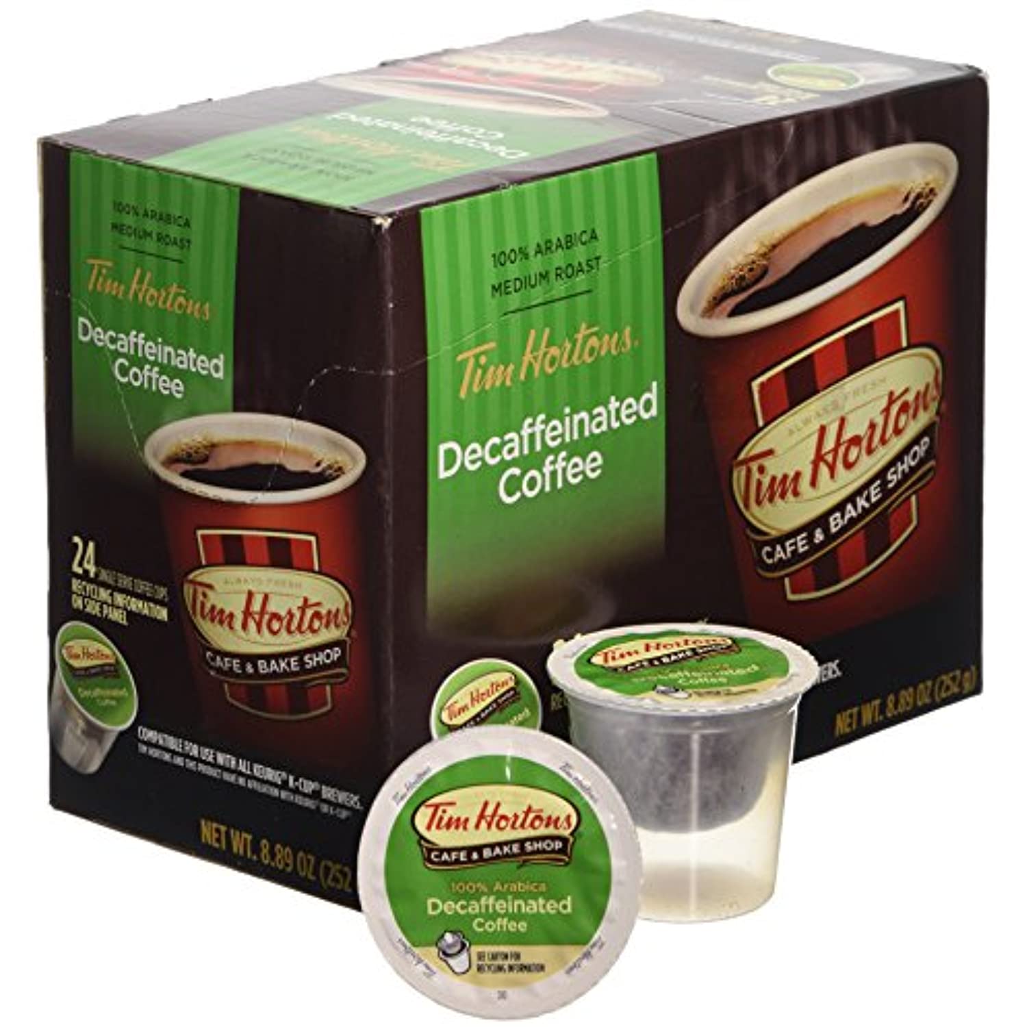 Buy Tim Hortons Decaf Single Serve Coffee 48 Count Packaging May Vary