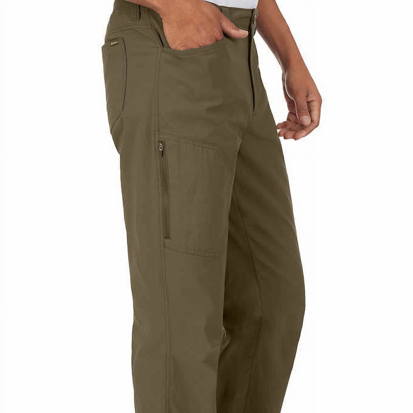Men's Eddie Bauer 2-Way Stretch Soft Fleece Lined Tech Cargo Pant w/Pockets