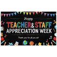 thumbnail image 5 of Colorful Design Teacher Banner Appreciation Week Polyester Lightweight Decoration for School Event Classroom Decor Celebration, 5 of 6