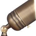 thumbnail image 3 of Brass Outdoor Spotlight (Bronze) for Low Voltage Landscape Lighting of Yard, Lawn, Garden, Patio, Trees & House, 3 of 6