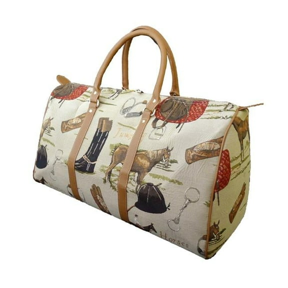 Tapestry Duffle Bag - Horse