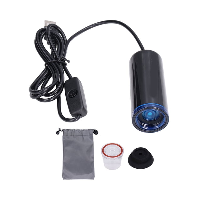 Pompe à matelas à air électrique alimentée par USB Pompe à vide électrique avec 2 buses et sac de rangement pour voyage