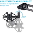 thumbnail image 5 of SUNMON SM58S Microphone Shock Mount Holder for Reduces Vibration and Noise, Suitable for Shure SM58S Cardioid Dynamic Vocal Mic, 5 of 7