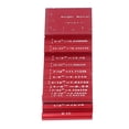 thumbnail image 1 of Carpentry Gauge Block,17PCS Height Gauge Set Aluminum Setup Bars Height Gauge Block Enhanced Durability, 1 of 14