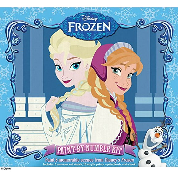 Disney: Frozen Paint by Number Kit: Paint Your Favorite Scenes!