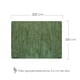 thumbnail image 3 of Tapete Decorativo Tipo Shag Ligero2mx3m Pelaje Largo Y Suave Verde ilios innova 2x3 Verde, 3 of 9