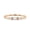 Rose Gold, variant on Square Cubic Zircon Small Women Ring Rose Gold Color Micro Paved Female Finger Ring Jewelry