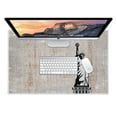 thumbnail image 2 of Sussexhome Large Mouse Pad for Desk - Cotton Mousepad for Desktop, Table, Office Desk Pad - Thin, Light, Portable Laptop Mat for Computer Mice - Machine Washable, Non-Slip, Foldable - 20" x 31.5", 2 of 8