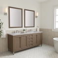 thumbnail image 5 of James Martin Vanities 72" Double Vanity, Glossy White w/ 3 CM Eternal Marfil Top, 5 of 7