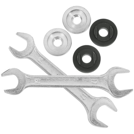 

2 Sets Wrench Hexagon Nuts Angle Replacement Nut Grinding Blades Accessories Angle Fitting Part Angle Lock Nut Angle Platen Refit Stainless Steel High-carbon Steel