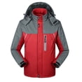 thumbnail image 1 of DecSea Men's Outdoor Sports Hooded Windproof Jacket Waterproof Rain Coat, 1 of 4