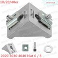thumbnail image 5 of 40X Befestigungsmaterial Winkel für 2020 3030 4040 Tuerca 6 8 Carpeta de aluminio, 5 of 5