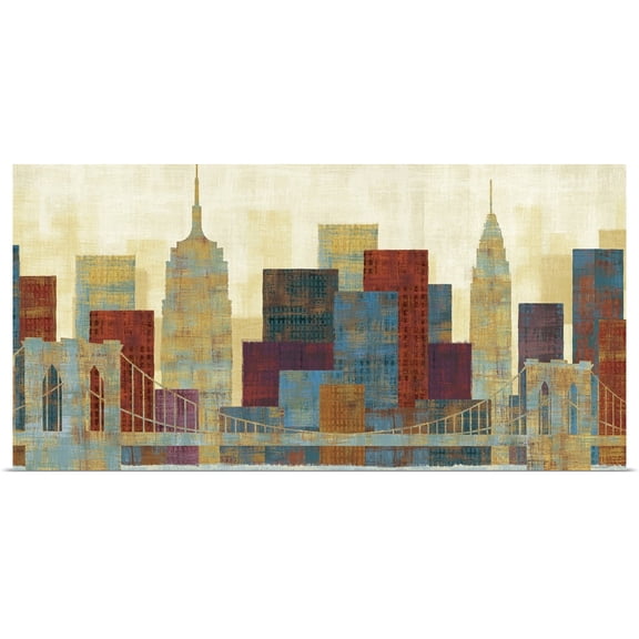 Great BIG Canvas | Rolled Michael Mullan Poster Print entitled Majestic City