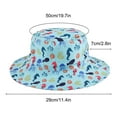 thumbnail image 3 of Husfou Baby Sun Hat, Summer Hats for Girls Boys UPF 50+ Toddler Beach Hat Kids Sun Hat for 6 months-5 years Wide Brim Children Caps Sun Protection, 3 of 6