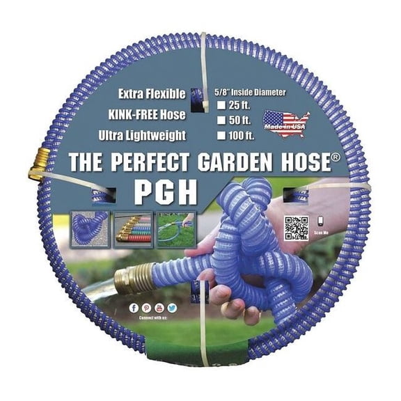 TUFF GUARD 20579029 Water Hose,Extrusion,5/8 In ID,100 ft L