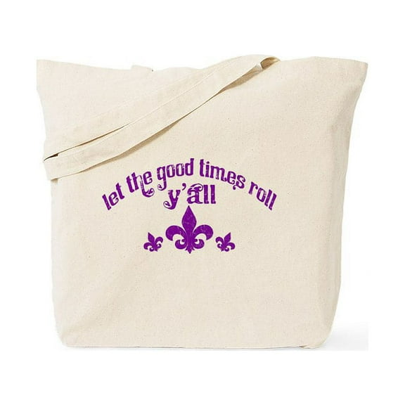 CafePress - Vintage Fleur De Lis Tote Bag - Unisex Canvas Tote Bag, Beige, 1-Piece