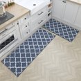 thumbnail image 3 of Famyfamy Kitchen Mat For Bedroom Living Room Doormats Waterproof Oilproof Non-Slip PVC Foam Beautiful Light Gray 1 Pc New Carpet, 3 of 16