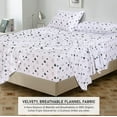 thumbnail image 4 of RUVANTI 100% Cotton Flannel Sheets Full 4 Pcs Soul Dog, 4 of 9