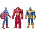 thumbnail image 2 of [BUNDLE 3-PACK] - Marvel Avengers 6-inch Action Figures - Captain America, Hulkbuster, and Thanos, 2 of 5