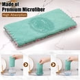 thumbnail image 2 of 18 Pack Kitchen Towels(10.7" x 6.3", Green&Pink),kitchen wash cloths for dishes,Super Soft and Absorbent Dish Towels,Coral Velvet Microfiber Cleaning Cloth, 2 of 9