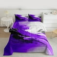 thumbnail image 2 of Manfei Teens Adults Oil Painting Watercolor Full Size Comforter Sets 3-Piece,Vintage Aesthetic Bedding Comforter Set,Retro Gradient Minimalist Lightweight Bedding Sets,Breathable Home Decor, 2 of 8
