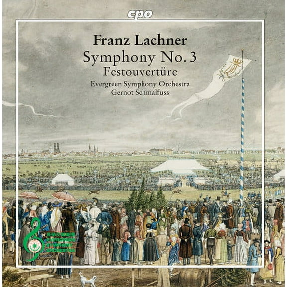 Lachner / Evergreen Symphony Orchestra - Symphony 3 / Festouverture - Music & Performance - CD
