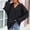 #0268-Black, variant on Women's Oversized Essentials Hoodies Fleece Sweatshirts Fall Long Sleeve Solid Pullover with Pocket