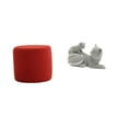 thumbnail image 1 of Escabel,Reposapiés pequeño,taburete otomano,sofá,taburete de té,Reposapiés Cubo Taburete Taburete para Dormitorio Baño,Figura de escritorio,Estatua de gato,linda, 1 of 8
