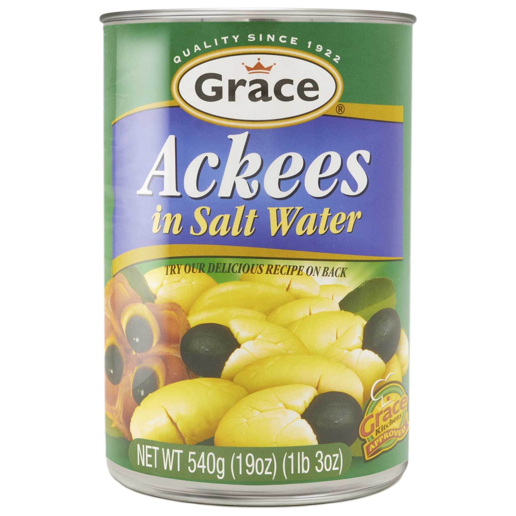 Grace Ackee 18.3 oz Can