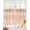 Orange, variant on Beige Ombre Sheer Curtains 39 Inch Length 2 Panels Set for Living Room/Bedroom, Modern Abstract Art Gradient Kitchen Curtains Grommet Semi-Sheer Curtains Drapes Voile Window Treatments 27.5"x39"x2
