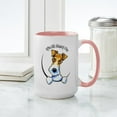 thumbnail image 4 of CafePress - Wire Fox Terrier IAAM Large Mug - 15 oz Ceramic Large White Novelty Mug, 4 of 4