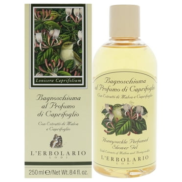 LErbolario Honeysuckle Perfumed Shower Gel , 8.4 oz Shower Gel